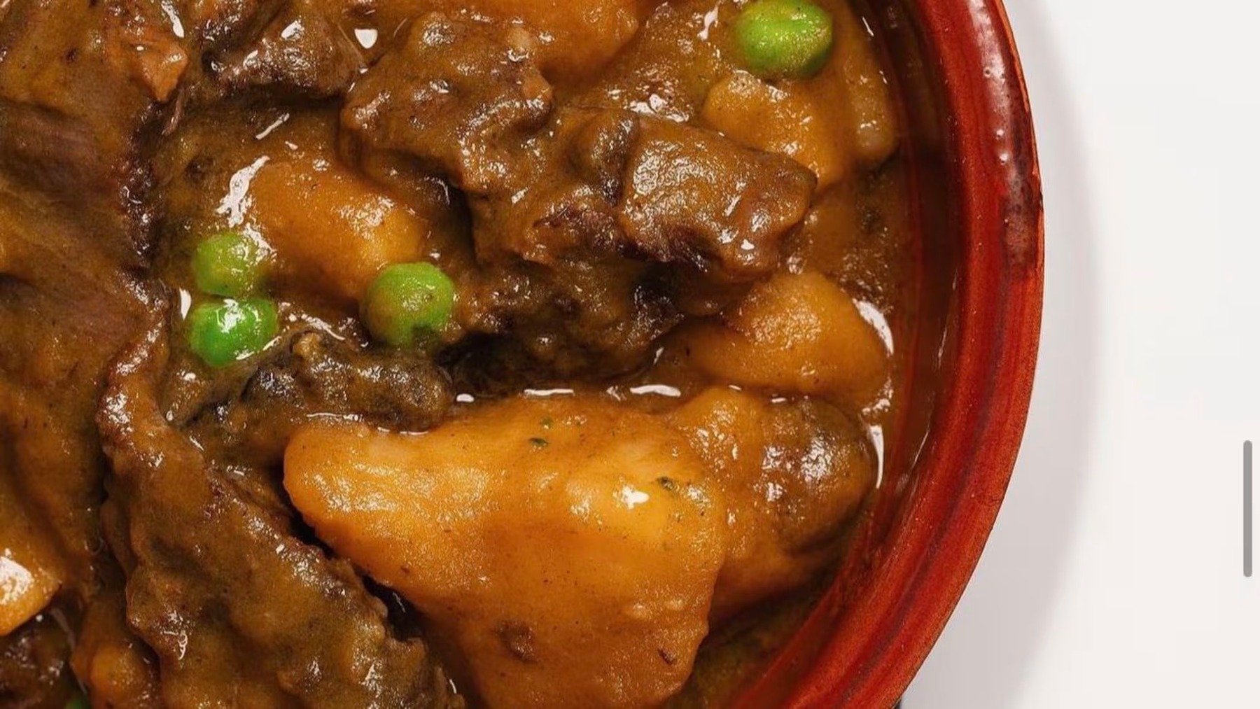 Carne brasata della cucina di Rovente